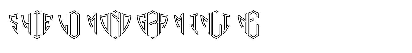 Shield Monogram Inline